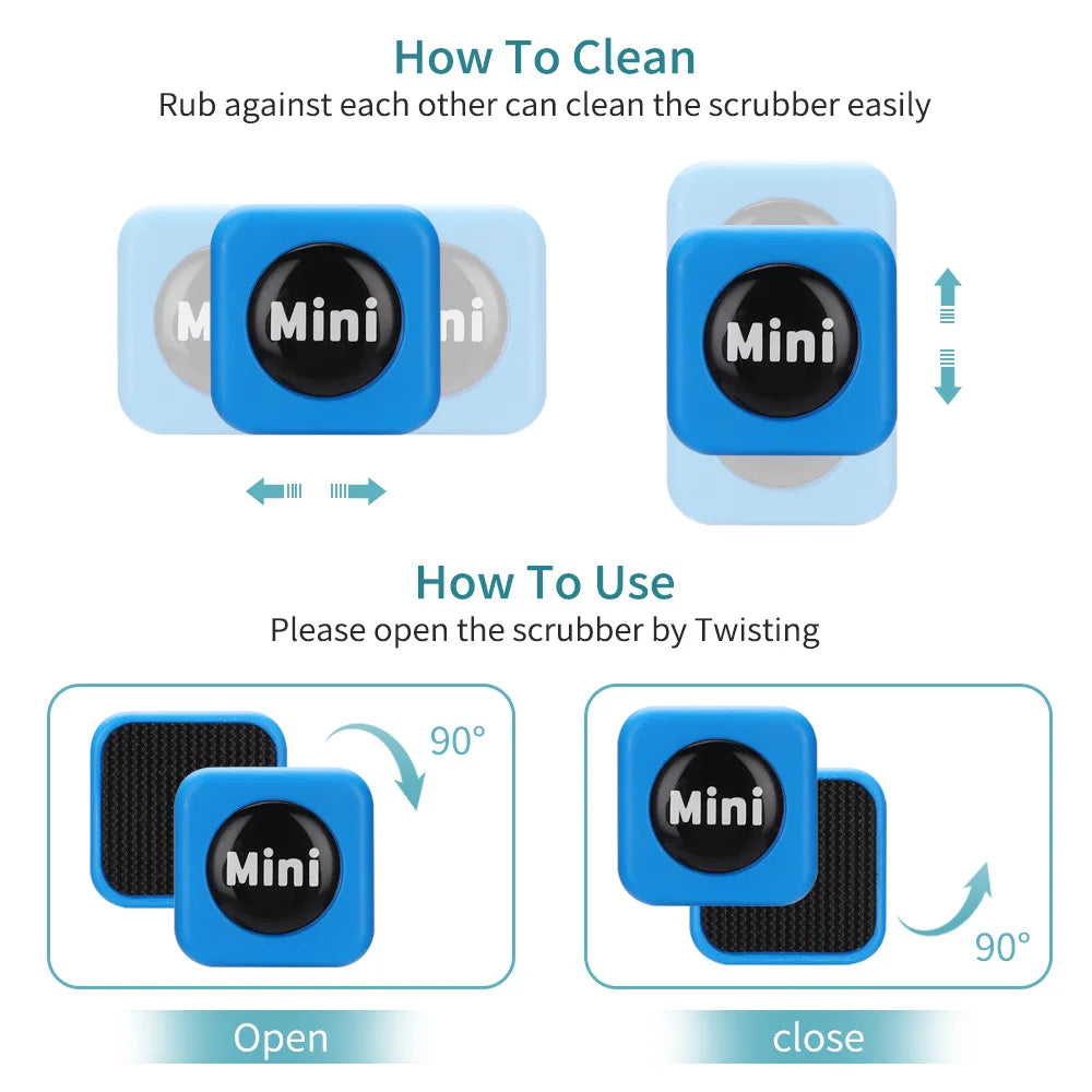 AquaGlide Mini Magnetic Glass Cleaner